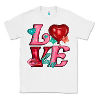 White love with balloons Classic Tee - AdoDesignShop