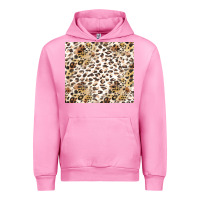 Fuchsia Pink leopard Urban Hoodie - TumblerDesignByShophia