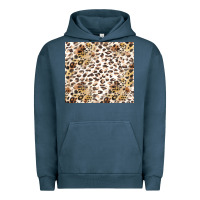 Pigment Midnight Navy leopard Urban Hoodie - TumblerDesignByShophia