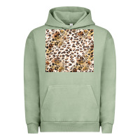 Pigment Oil Green leopard Urban Hoodie - TumblerDesignByShophia