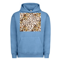 Pigment Pebble Blue leopard Urban Hoodie - TumblerDesignByShophia