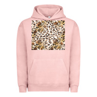 Pigment Salmon leopard Urban Hoodie - TumblerDesignByShophia