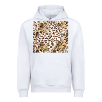 White leopard Urban Hoodie - TumblerDesignByShophia