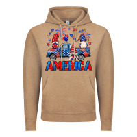 Vintage Coffee American truck gnomes Vintage Hoodie - Neo Western