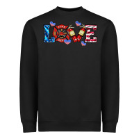 Black firefighter love Heavyweight Sweatshirt - HRA Design Shop