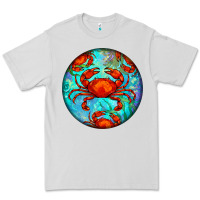 Dove Grey crab Premium Tee - BarkalooDesign