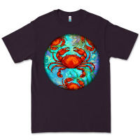 Plum crab Premium Tee - BarkalooDesign