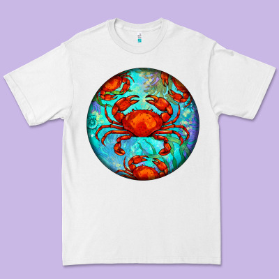 Crab Premium Tee Designed By Barkaloodesign