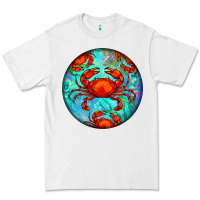 White crab Premium Tee - BarkalooDesign