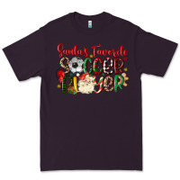 Plum santas favorite soccer player Premium Tee - MaliasSmallBusiness