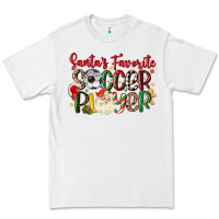 White santas favorite soccer player Premium Tee - MaliasSmallBusiness