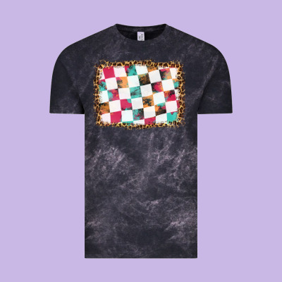 Race Background With Leopard Frame Vintage Tee Designed By Hra Design Shop