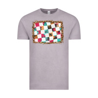 Vintage Zinc race background with leopard frame Vintage Tee - HRA Design Shop
