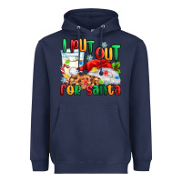 Navy i put out for santa Heavyweight Hoodie - MaliasSmallBusiness