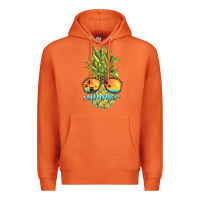 Carrot pineapple summer Premium Hoodie - BarkalooDesign