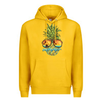 Lemon pineapple summer Premium Hoodie - BarkalooDesign