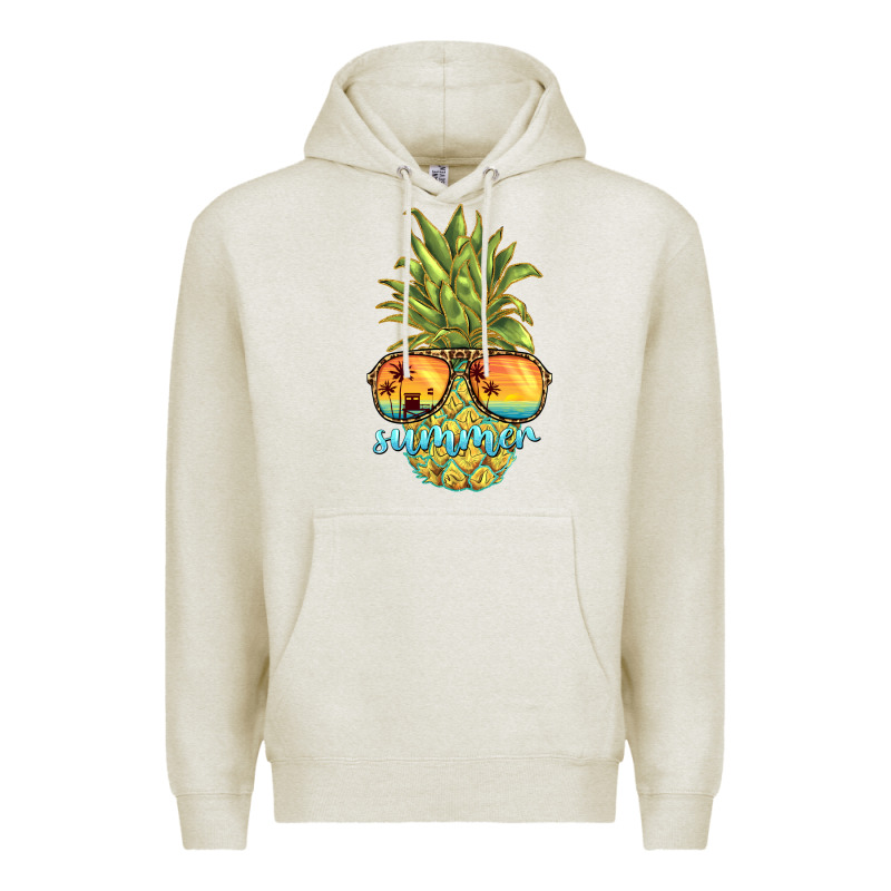 Pineapple Summer Premium Hoodie by BarkalooDesign | Teevron