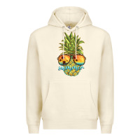 Sandshell pineapple summer Premium Hoodie - BarkalooDesign