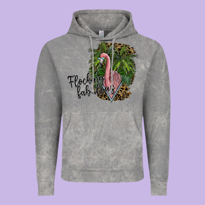Flocking Fabulous Vintage Hoodie Designed By Sublimationcraftshop