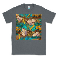 Charcoal Heather student delivery specialist seamless pattern Classic Tee - BundleAndBundleShop