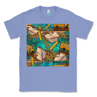 Colony Blue student delivery specialist seamless pattern Classic Tee - BundleAndBundleShop