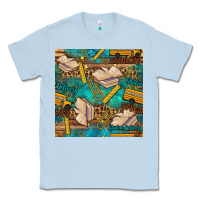 Dusty Blue student delivery specialist seamless pattern Classic Tee - BundleAndBundleShop