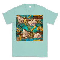 Seafoam student delivery specialist seamless pattern Classic Tee - BundleAndBundleShop