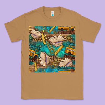 Student Delivery Specialist Seamless Pattern Classic Tee Designed By Bundleandbundleshop