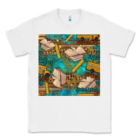 White student delivery specialist seamless pattern Classic Tee - BundleAndBundleShop