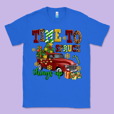 Time To Spruce Things Up Classic Tee Designed By Adodesignshop