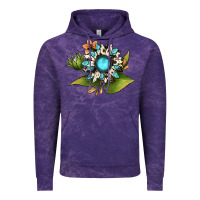 Cloud Purple gemstone sunflower Vintage Hoodie - JahusDesignShop