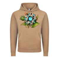 Vintage Coffee gemstone sunflower Vintage Hoodie - JahusDesignShop