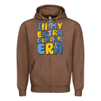 Chestnut in my extra chromosome era Zipper Hoodie - MaliasSmallBusiness