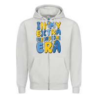 Dove Grey in my extra chromosome era Zipper Hoodie - MaliasSmallBusiness
