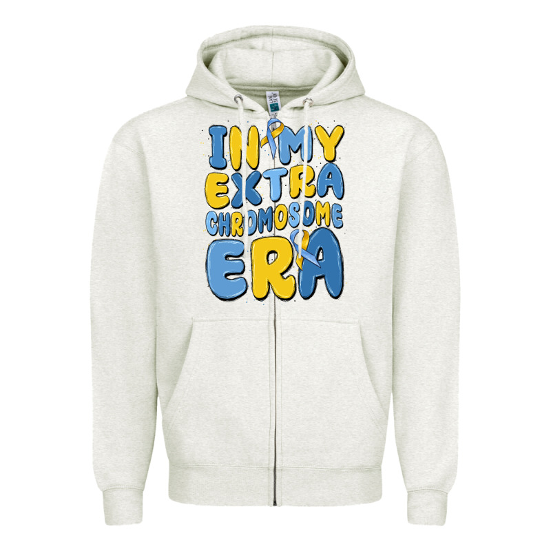 In My Extra Chromosome Era Zipper Hoodie by MaliasSmallBusiness | Teevron