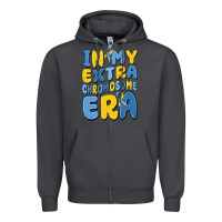 Smoke in my extra chromosome era Zipper Hoodie - MaliasSmallBusiness
