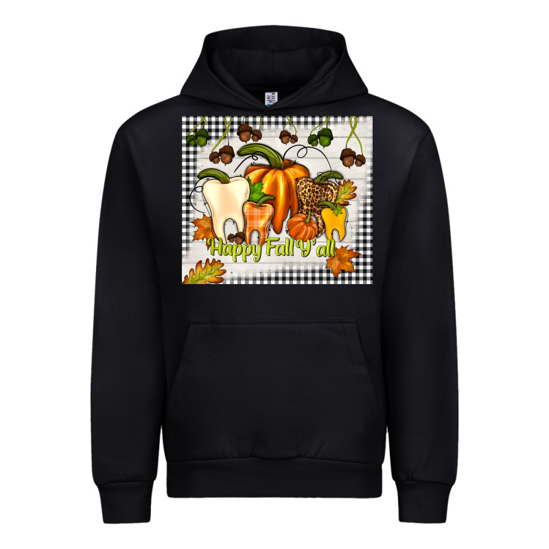 Happy Fall Y'all Teeth Urban Hoodie by TumblerDesignByShophia | Teevron