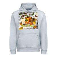 Heather Grey happy fall y'all teeth Urban Hoodie - TumblerDesignByShophia