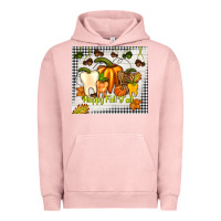 Pigment Salmon happy fall y'all teeth Urban Hoodie - TumblerDesignByShophia