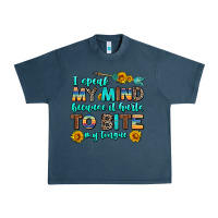 Midnight Navy i speak my mind because it hurts to bite my tongue Urban Heavy Tee - AdoDesignShop