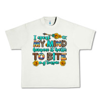 Pistachio i speak my mind because it hurts to bite my tongue Urban Heavy Tee - AdoDesignShop