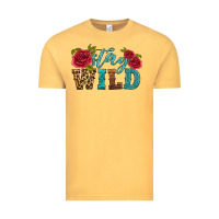 Vintage Mustard stay wild Vintage Tee - HRA Design Shop