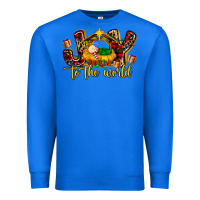 True Royal Baby Jesus Joy To The World Premium Sweatshirt - MaliasSmallBusiness