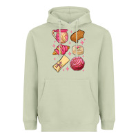 Matcha mexican pan dulce Heavyweight Hoodie - MaliasSmallBusiness
