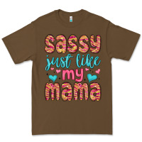 Cacao sassy just like my mama Premium Tee - MaliasSmallBusiness