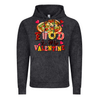 Vintage Black food is my valentine Vintage Hoodie - FaDigitalArtStudio
