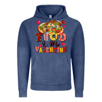 Vintage Denim food is my valentine Vintage Hoodie - FaDigitalArtStudio