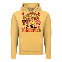 Vintage Mustard food is my valentine Vintage Hoodie - FaDigitalArtStudio