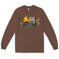 Chestnut camp life Long Sleeve Tee - Artiststas