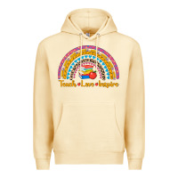 Pina Colada back to school rainbow teach love inspire Premium Hoodie - AdoDesignShop